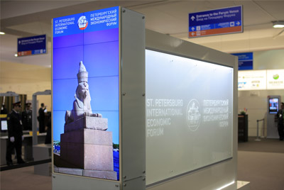 Викинг на Петербургском международном экономическом форуме