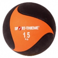 Набивной мяч из резины (медицинский), 1,5 кг, ø 19,5 см