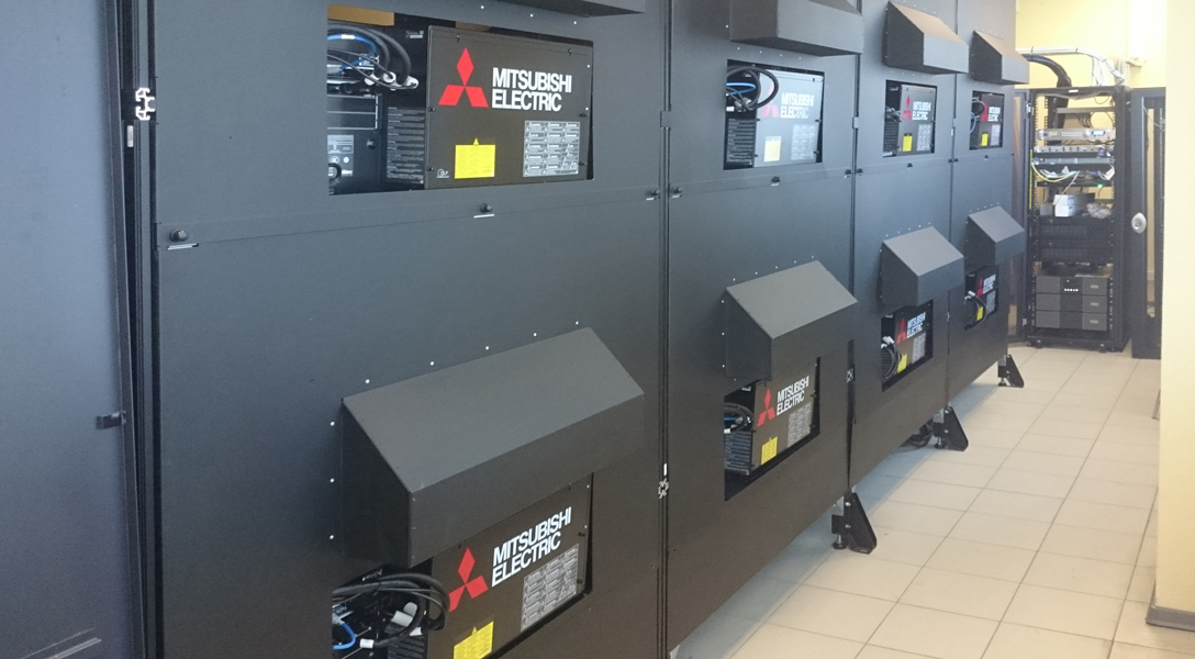 Модернизация видеостены Barco в ЦУС ПАО «Ленэнерго» модулями Mitsubishi Electric